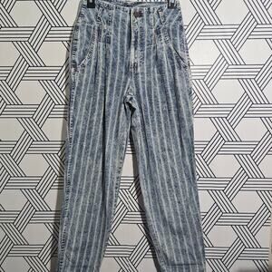 Sunset Blues Vintage Denim Jeans | 90s Y2K Straight Leg Retro Blue Jeans